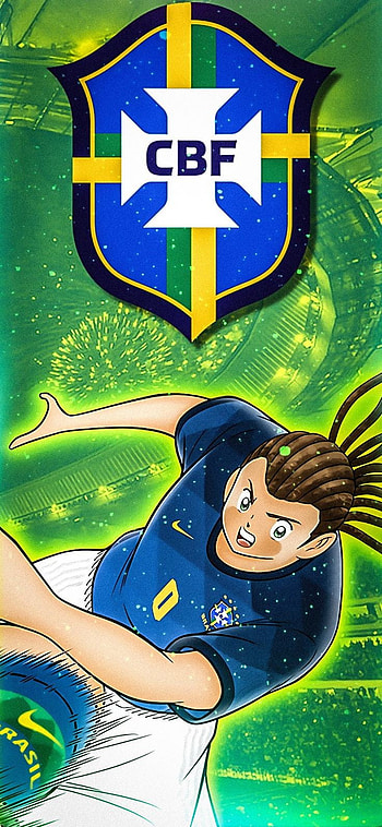 Natureza Brasil, Captain Tsubasa, CBF HD phone wallpaper