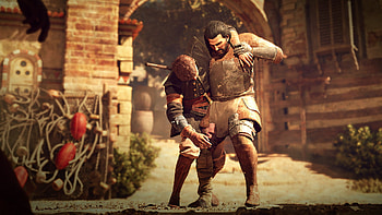 GreedFall: The Dying World — : Market Melee, Video Game, GreedFall: The Dying World HD wallpaper
