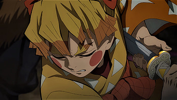 Zenitsu Agatsuma Demon Slayer Kimetsu no Yaiba HD wallpaper