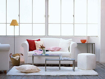 Interior, Light, Miscellanea, Miscellaneous, Light Coloured, Style, Sofa, Coziness, Comfort, Cushions, Pillows HD wallpaper