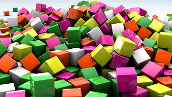 Art, 3D, Cubes HD wallpaper