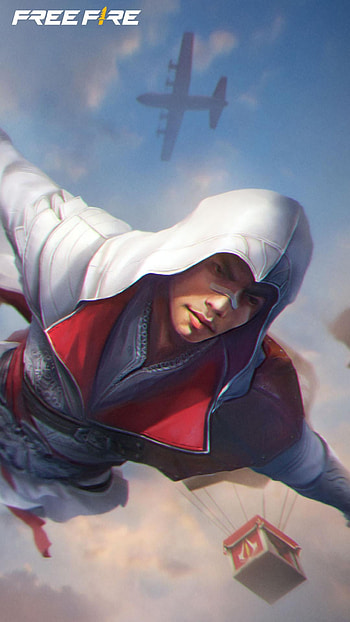 Garena Fire Skydive, video game, Garena Fire HD phone wallpaper