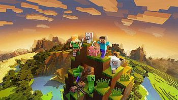 Minecraft , Gaming inspiration, Pixelated masterpiece, Virtual block-building HD wallpaper