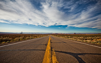 Road surface, Highway HD wallpaper