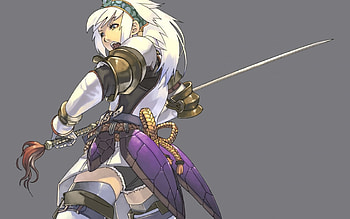 Strong Female Warrior, anime knight, legendary, fantasy warrior, anime, sexy warrior, fantasy anime, anime warrior, blades HD wallpaper