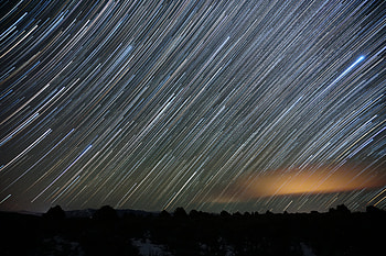 Nature, Stars, Night, Movement, Traffic, Blur, Smooth, Long Exposure HD wallpaper