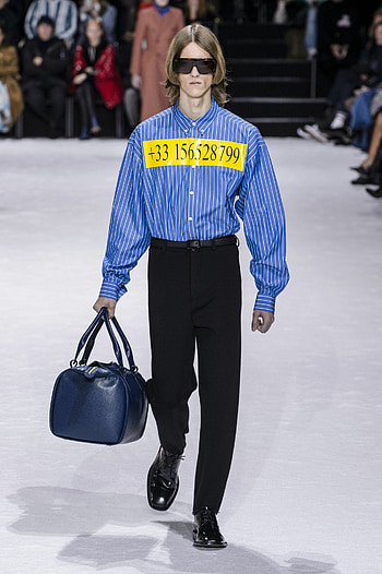 Raf Simons, Fashion autumn, Paris Fashion Week, Men's vest HD phone wallpaper