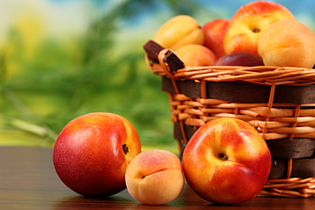 Basket, Apricot HD wallpaper