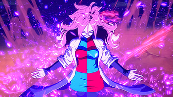 Android 21, full power, anime girl, Dragon Ball fighterz HD wallpaper