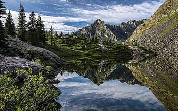 Landscape, Mountains, Lakes HD wallpaper