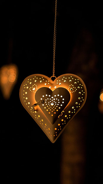 Brown Heart, Heart Aesthetic HD phone wallpaper