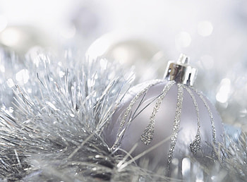 Holidays, Ball, Tinsel, Christmas Tree Toy, Sequins, Silver HD wallpaper