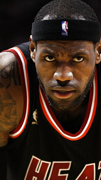 LeBron James, Miami Heat HD phone wallpaper