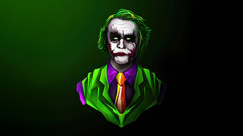 The Joker Reign, joker, supervillain, superheroes, minimalism, minimalist, dark, artist, artwork, digital-art HD wallpaper