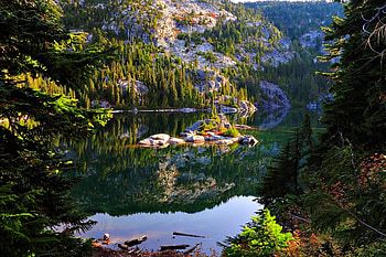 Beautiful view, Lake, Nature, Rocks, Forest HD wallpaper