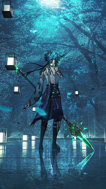 Xiao Genshin Impact Ultra Mobile HD phone wallpaper