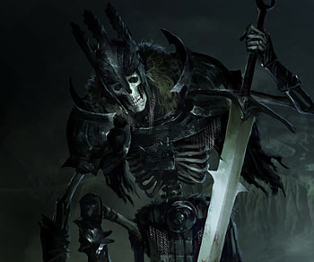 Shadowbone Sentinel — Dark Skeleton, dark, skeleton HD wallpaper