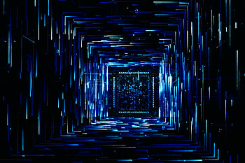 Square, stripes, lines, blue HD wallpaper
