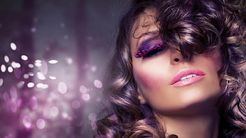 Glamour, model, make up, woman HD wallpaper