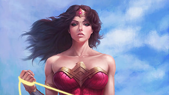 Newart Wonder Woman, wonder-woman, superheroes, artist, artwork, deviantart, digital-art HD wallpaper