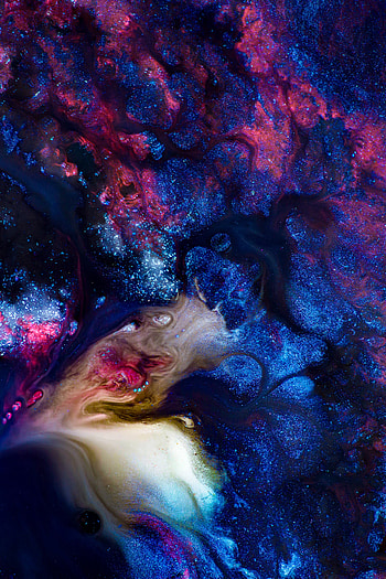 Abstract, Divorces, Multicolored, Motley, Paint, Tinsel, Sequins HD phone wallpaper