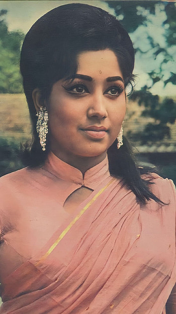 Jayanthi, kannada actress, vintage HD phone wallpaper