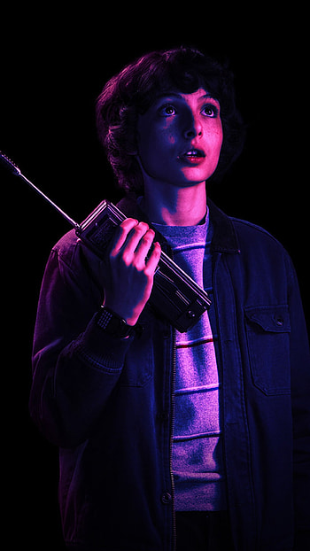 Stranger Things, Tv Series, Dark Background HD phone wallpaper