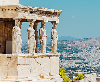 Erechtheion, Athens HD wallpaper