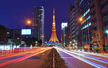Tokyo Tower, Nighttime charm, Stunning , Tokyo nightlife HD wallpaper