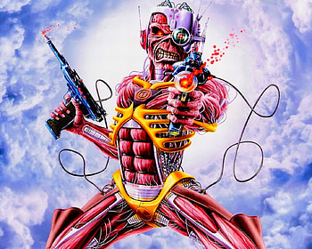 Eddie, music, maiden, iron, band HD wallpaper