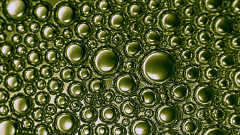 Green Bubbles Oil Liquid Texture Texture HD wallpaper
