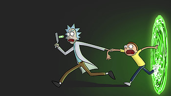 Rick and Morty, Portal, U HD wallpaper