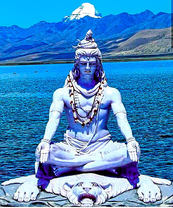 Bholenath, sky, mahakaal, bambam, blue, shivji, mahadev HD phone wallpaper