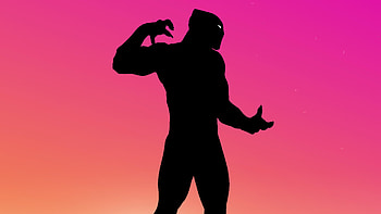 Black Panther Minimal , black-panther, superheroes, minimalism, minimalist, artist, artwork, digital-art HD wallpaper