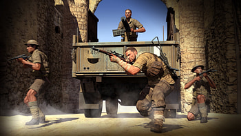 Sniper Elite III - Action Scene, video game, Sniper Elite III HD wallpaper