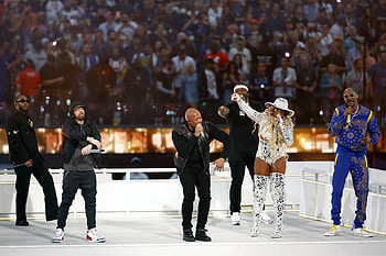 Super Bowl LVI, Halftime Show, Setlist HD wallpaper