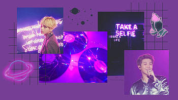 BTS, , Purple aesthetics, Inspiring ry HD wallpaper