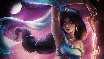 Jasmine Arabian tale, artist , Mythical beauty HD wallpaper
