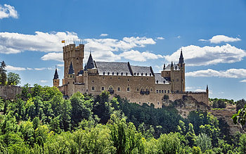 Alcazar Castle, Segovia, Spain, Segovia, Alcazar, Spain, castle HD wallpaper
