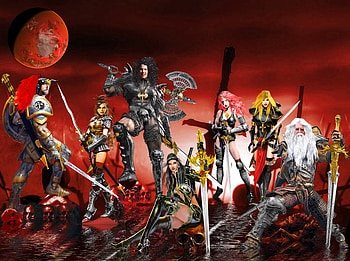 immagini fantastiche, del, i, guerrieri, 5, inferno HD wallpaper