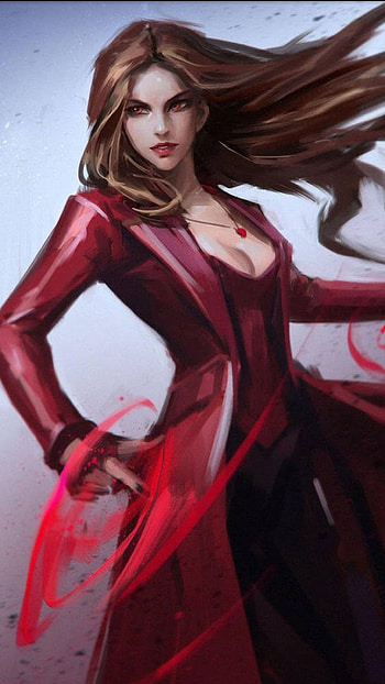 Scarlet Witch, Witch HD phone wallpaper