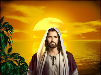Jesus Christ, god, jesus, christ, sun, religion HD wallpaper