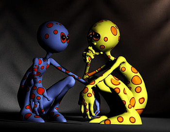 Alien, 3d HD wallpaper