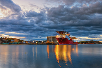 landscape, boat HD wallpaper