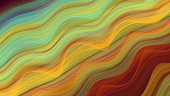 colorful wave, curves, pastel, Apophysis (software), colorful, wave HD wallpaper