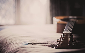 Music, Macro, House, Guitar HD wallpaper