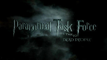 Paranormal Task Force (PTF) - Harry Potter Style Logo HD wallpaper