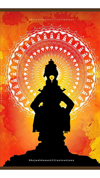Vitthal, Vithu Mauli, Art, Painting HD phone wallpaper