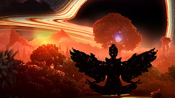 Black Hole, space, gravity, meditation HD wallpaper