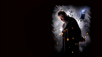 The War Doctor, Tardis, beard, old, John Hurt, black, TV Show, Doctor Who (2005) HD wallpaper